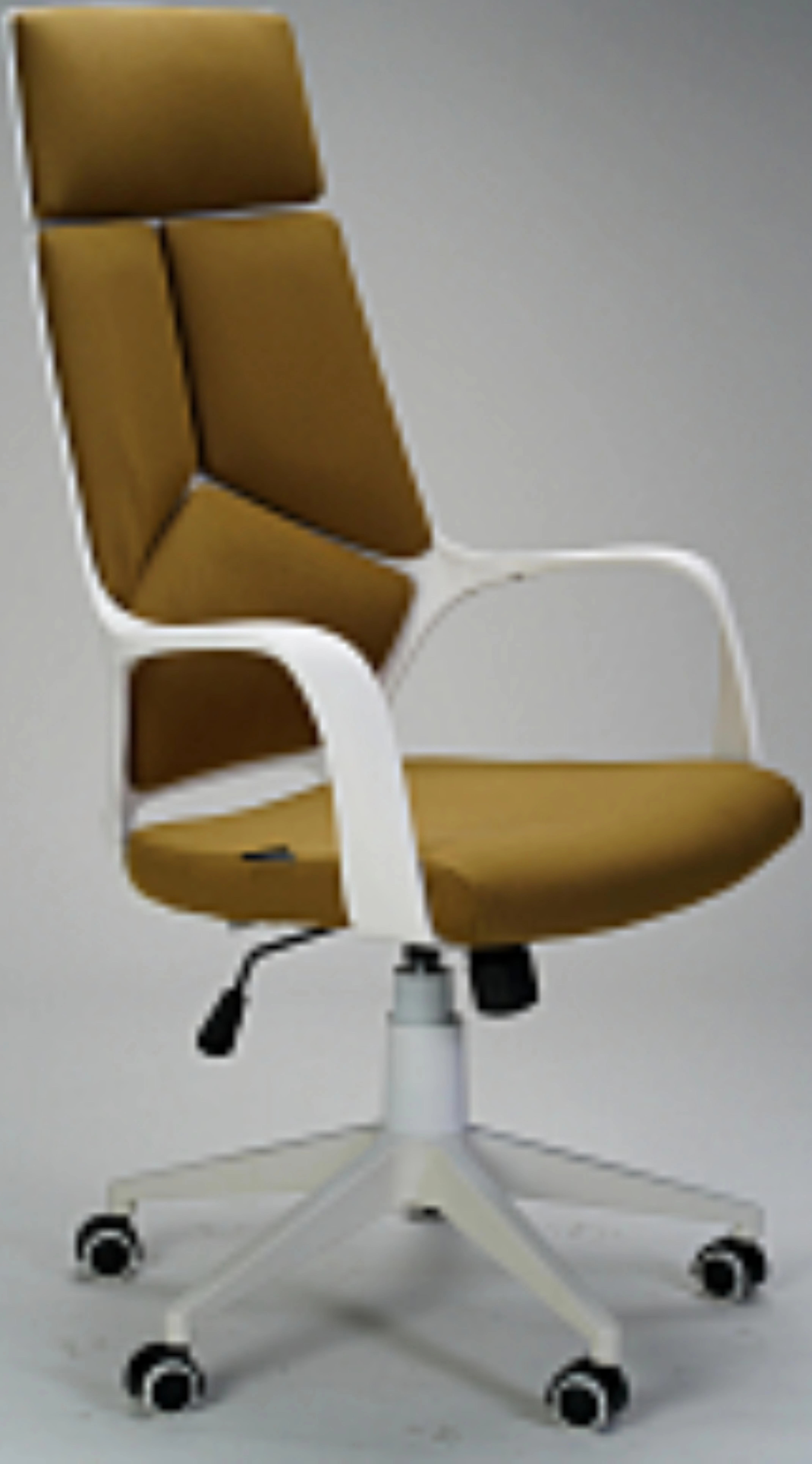 КРК кресло IQ White (cx0898h) (63*63h114) (ткань, светло-желтый) (55)