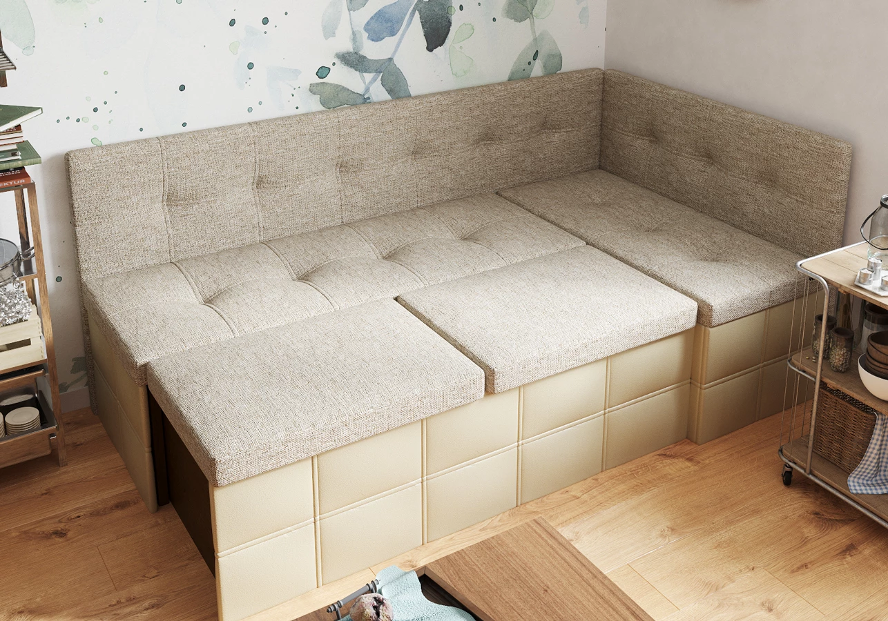 диван домино для кухни со спальным местом