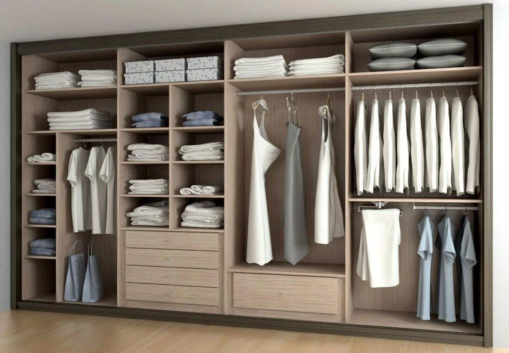 Шкаф для одежды наполнение варианты