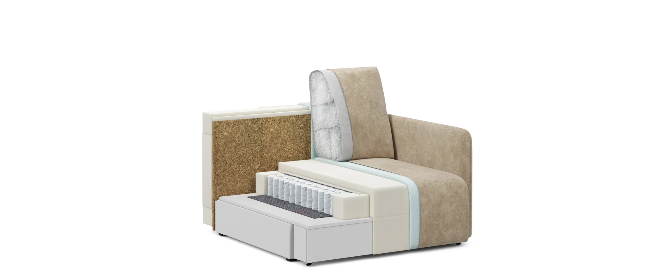 диван еврокнижка с креслом кроватью