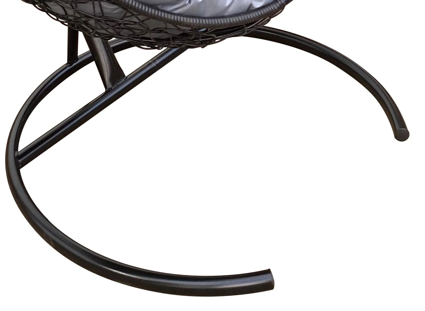 подвесное кресло из искусственного ротанга мд 203 big braun
