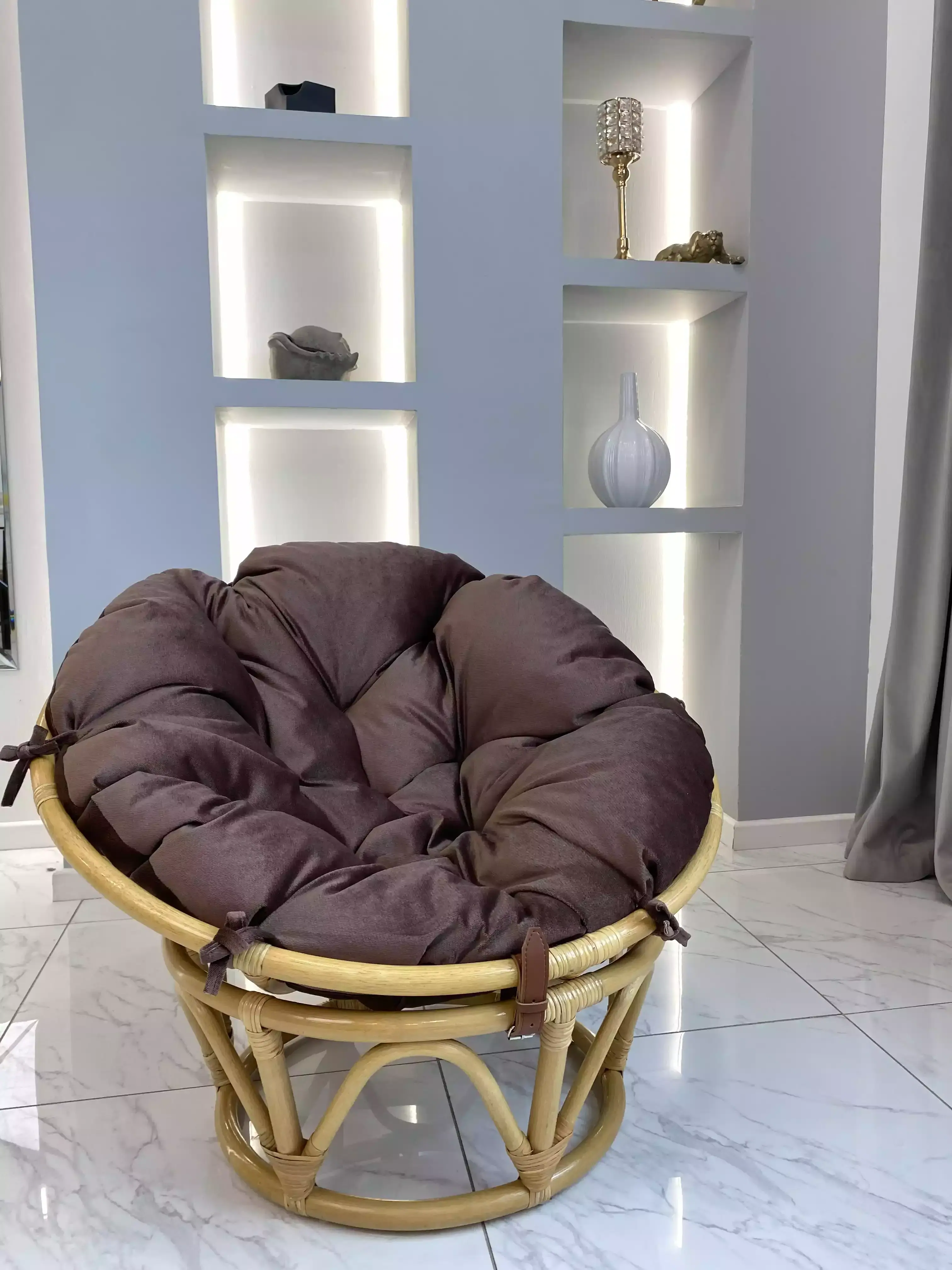 подушка для ротангового кресла папасан