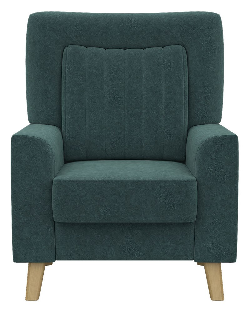 Кресло комфорт зелёное11017з