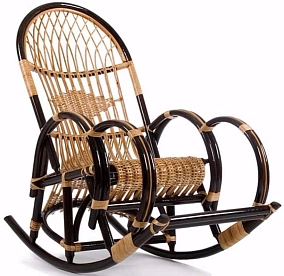 Кресла-качалки из лозы - Плетеная мебель из лозы
