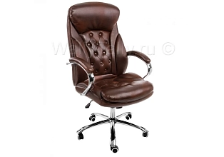 Кресло для руководителя Rich коричневое