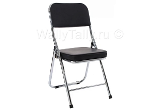 Кресло для посетителей Chair раскладное черное
