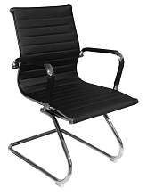 Кресло для посетителей LMR-102N черное