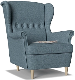 Кресло СТРАНДМОН Blue Икеа (IKEA) купить по цене 15590 в Москве, артикулА0681505892 ✓ WallyTally.ru