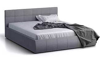 Кровать мягкая Афина Люкс 1 с подъемным механизмом и матрасом