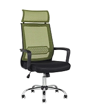 Кресло компьютерное TopChairs Style Green лофт
