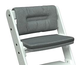 Комплект подушек для стула Конёк Горбунёк Комфорт на спинку и сиденье (Графит)