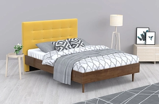 Кровать Камерун Velvet yellow