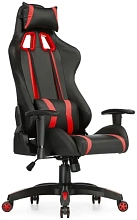 Кресло геймерское Blok red black