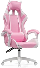 Кресло геймерское Rodas pink white