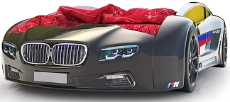Кровать-машина Roadster БМВ черная