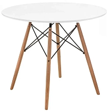Стол обеденный деревянный Table 90 white / wood