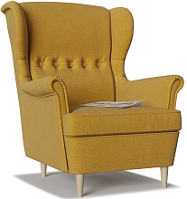 Кресло СТРАНДМОН Yellow Икеа (IKEA) S
