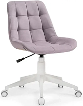 Кресло компьютерное Келми 1 светло-лиловый / белый