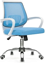 Кресло компьютерное Ergoplus blue white