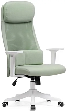 Кресло компьютерное Salta light green white