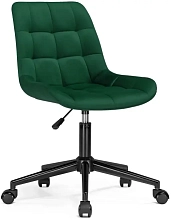 Кресло компьютерное Честер зеленый черный