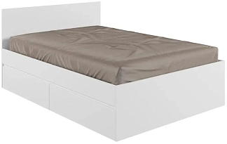 Кровать Мадера 140х200 белый