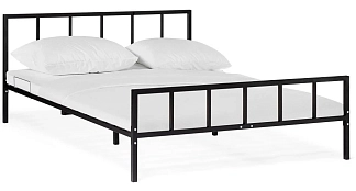Кровать металлическая Амма 160х200 черная