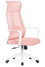 Кресло компьютерное Tilda pink / white