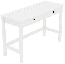Столик туалетный Ф-156.08 белый Икеа (IKEA)